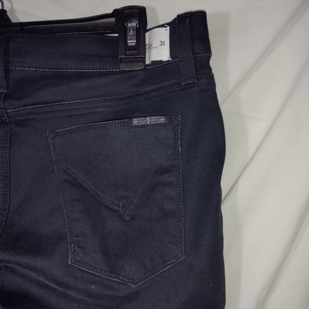 Hudson Crop Harkin Super Skinny With Cuff - Picture 7 of 8